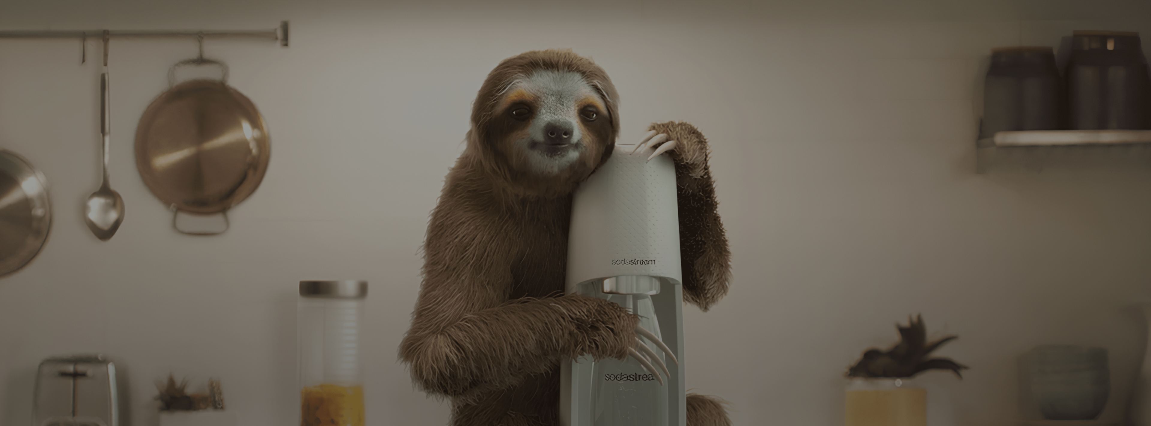 CGI Sloth for SodaStream Promo