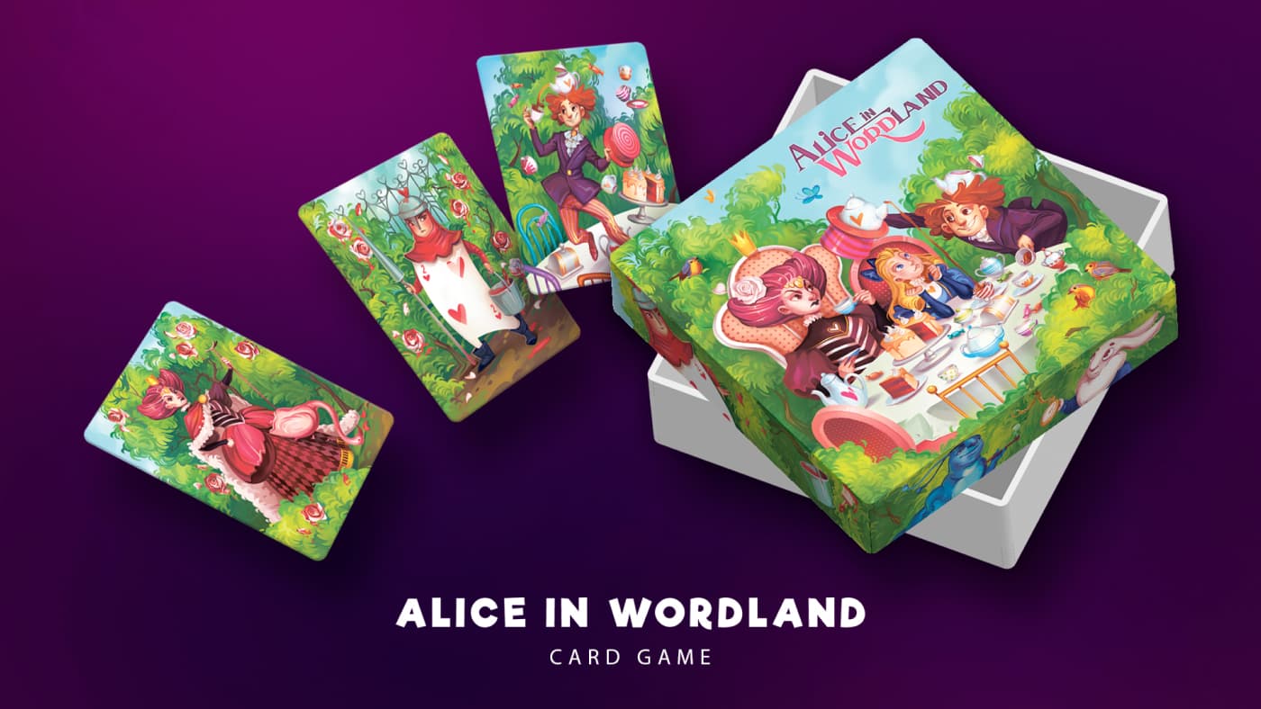 Alice in Wonderland card game