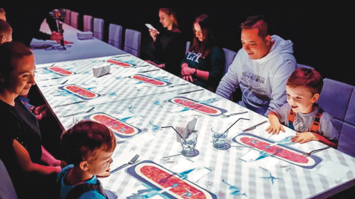 Projection mapping by Asterman for the Weinberg Project, merging digital artistry with live orchestral music to deliver a captivating event experience