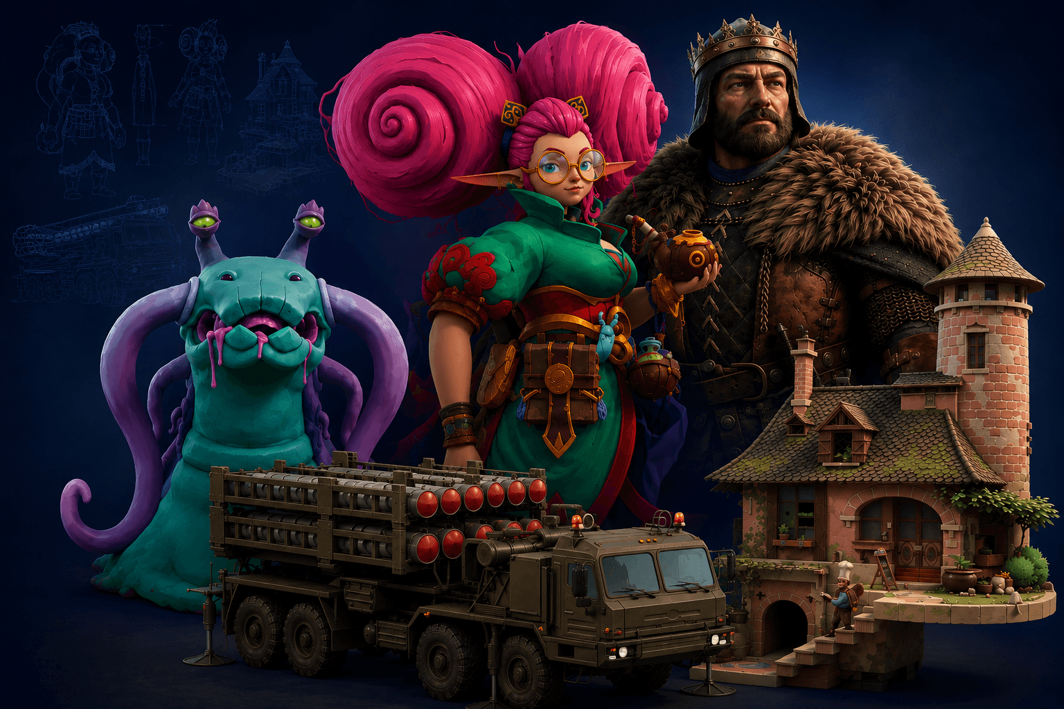 Best 3D Game Art Outsourcing Studios in 2026