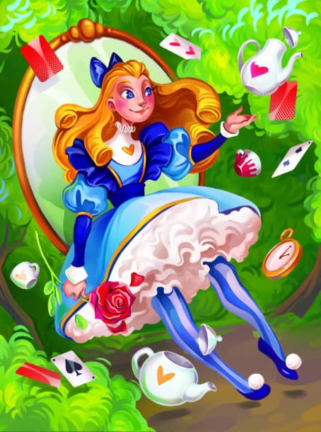 Alice in Wonderland - character 2